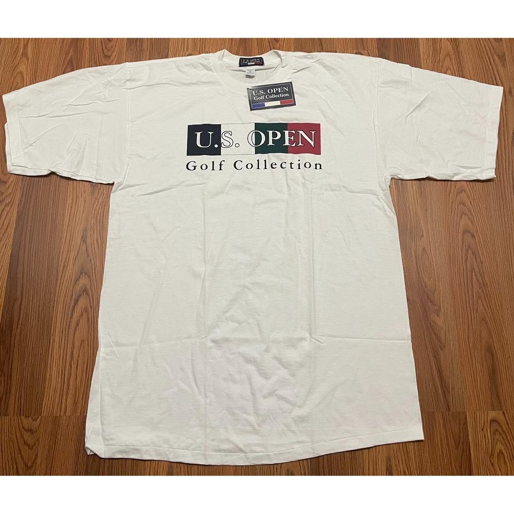 US Open T-Shirt Mens Extra Large Golf Collection Made In USA White